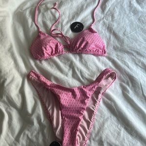 Lulus pink bikini